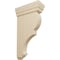 Ekena Millwork 2 1/2"W x 5 1/2"D x 10"H Medium Rojas Wood Corbel, Rubberwood CORW02X05X10RJRW - alternate 1